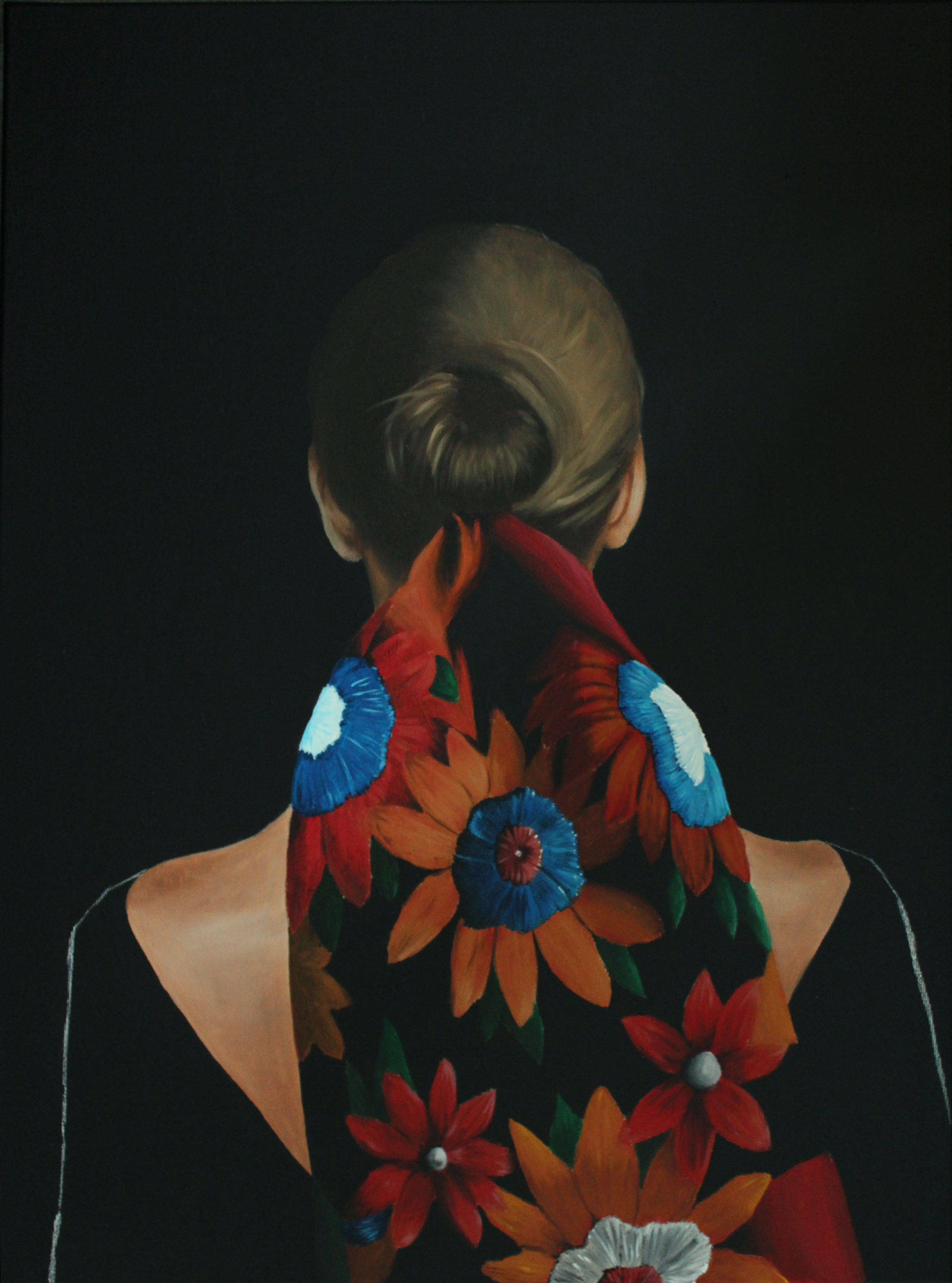 Śląsk, flowers, embroidery, haft